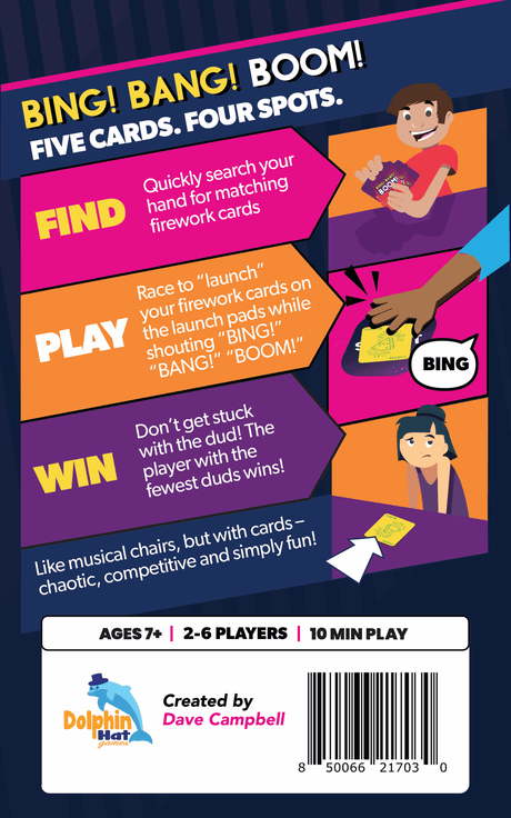 Bing! Bang! Boom! Card Game