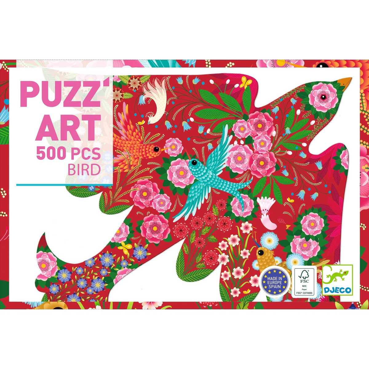 Djeco Bird 500 Piece Jigsaw Puzzle