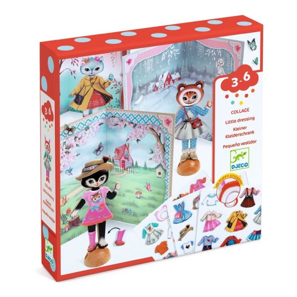 Djeco Little Wardrobe Dressing Kit