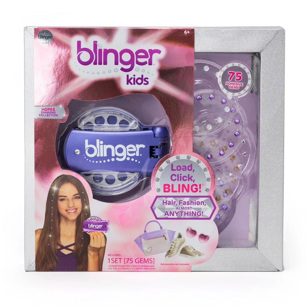 Blinger Kids Diamond Collection Starter Kit (Purple Metallic)