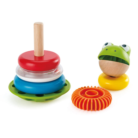 Hape E0457 Mr Frog Stacking Rings