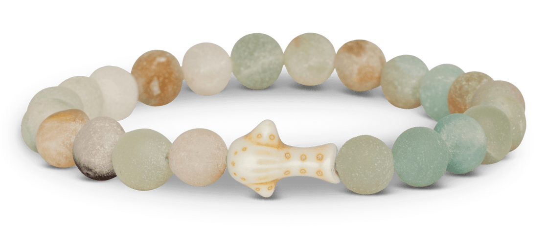 Fahlo Bracelet Whale Shark Sky Stone