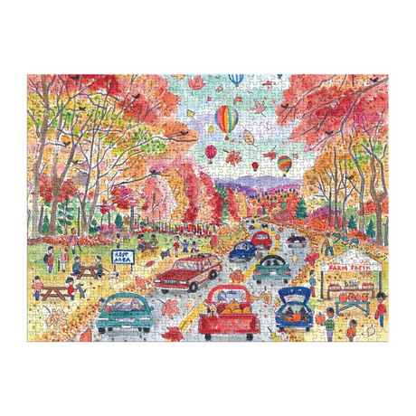 Michael Storrings Leaf Peeping 1000 Piece Puzzle
