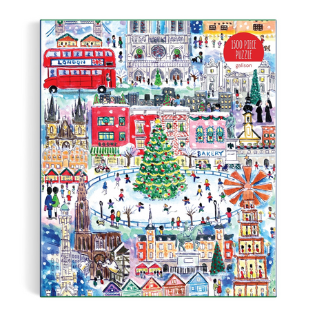 Michael Storrings Christmas Around the World 1500 Piece Puzzle
