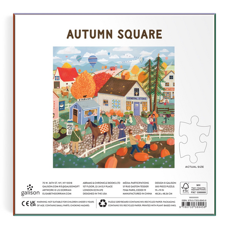 Autumn Square 300 Piece Puzzle