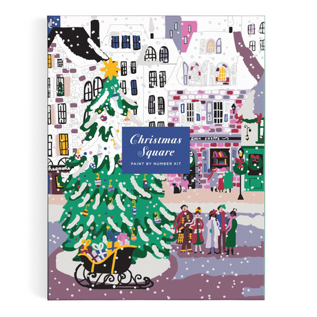 Joy Laforme Christmas Square 9 x 12 Paint by Number Kit