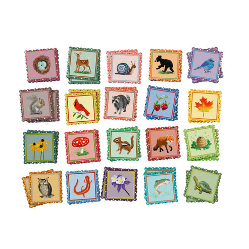 Woodland Life Memory & Matching Game