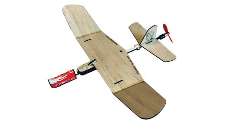 PowerUp Faraday Electric Powered Balsa Airplane Kit