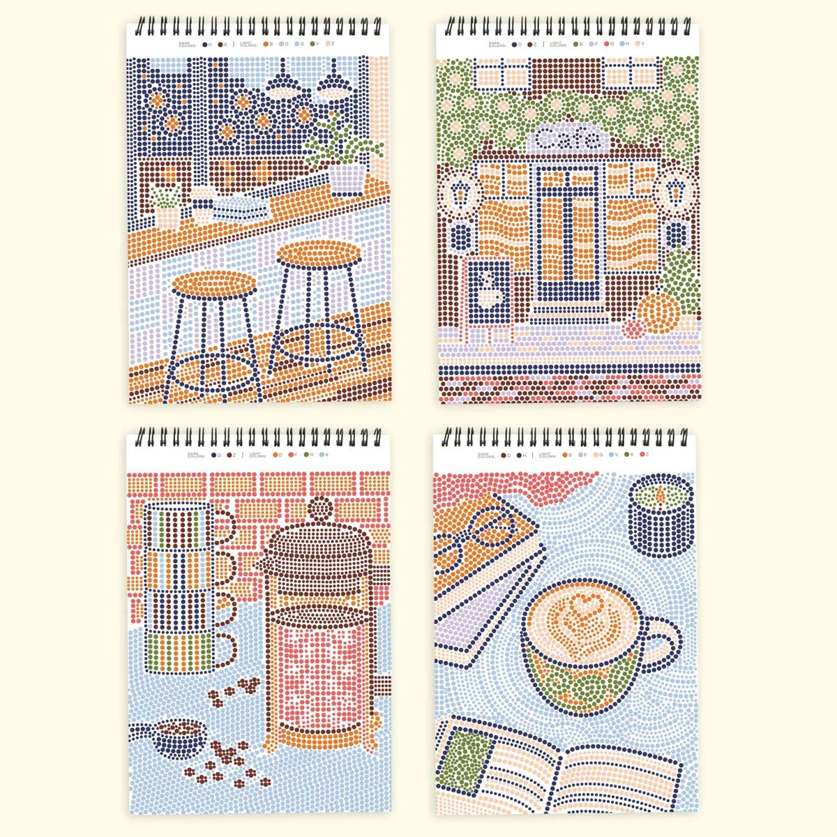 Lifelines FlowArt Dot By Letter - Corner Cafe
