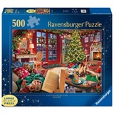 Cozy Christmas Retreat 500 Piece Jigsaw Puzzle