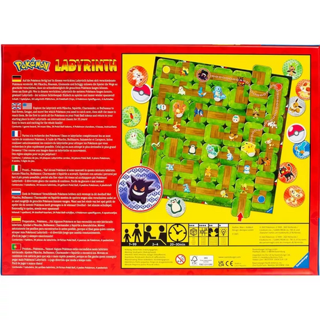 Pokemon Labyrinth Board Game