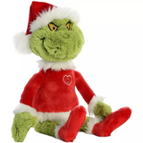 Grinch Santa Plush 16"