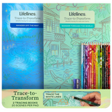 Lifelines Tracing Art Pads with Colored Pencils