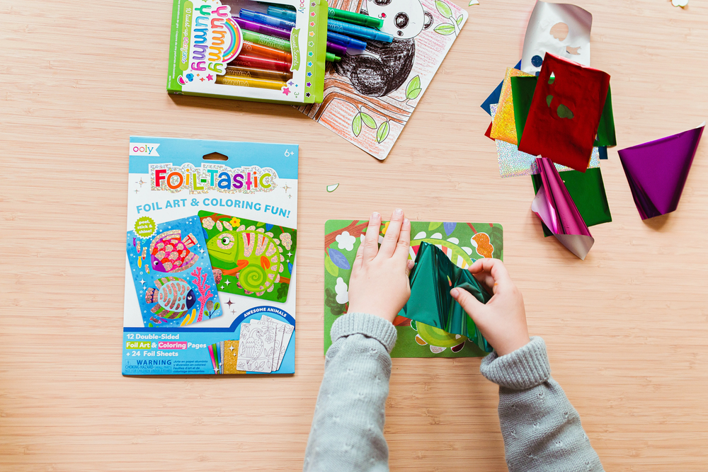 Foil-tastic Foil Art & Coloring Whimsical World