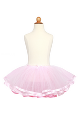 Elegant Pink Ribbon Tutu 4-7