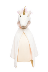 Unicorn Cuddle Cape, White 4-6
