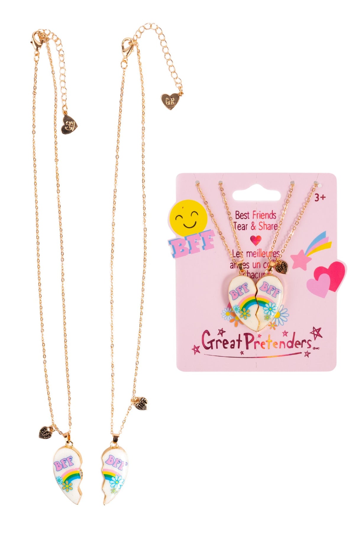 Bodacious Besties Tear & Share Necklaces