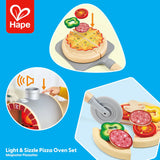 Hape E3236 Light & Sizzle Pizza Oven Set