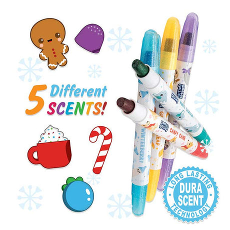 Holiday Glitter Smelly Gellies 5 Pack