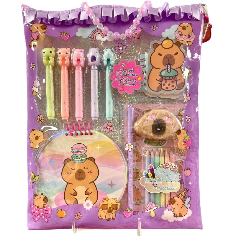 Starry Charmie Stationery, Capybara