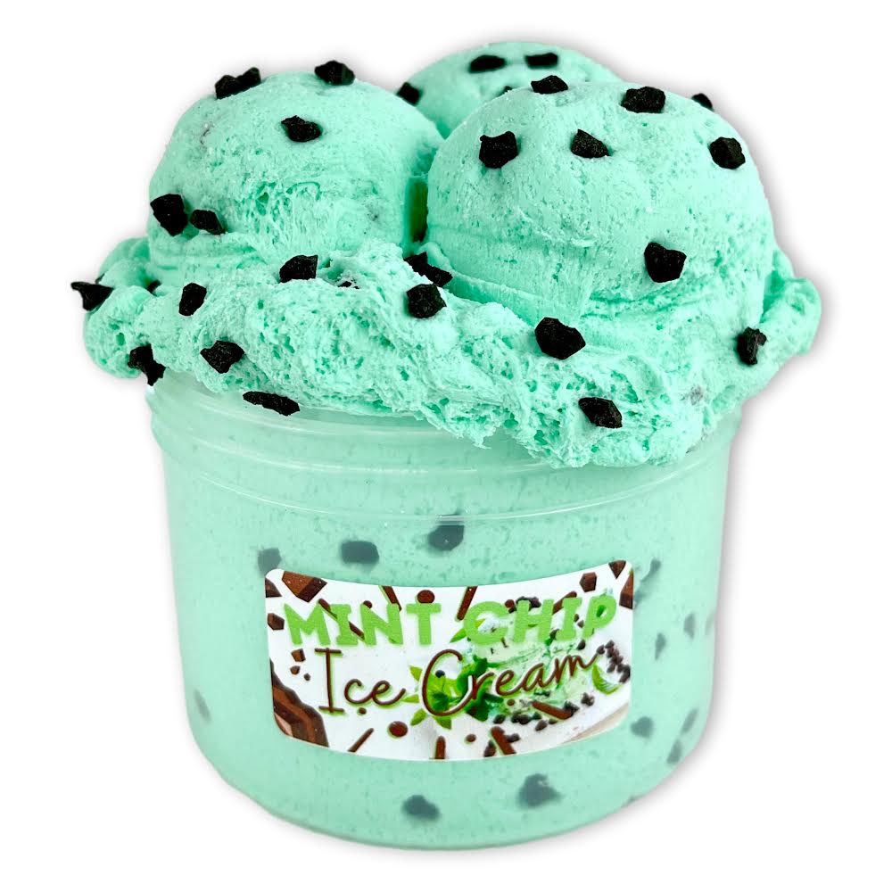 Mint Chip Ice Cream Dope Slimes