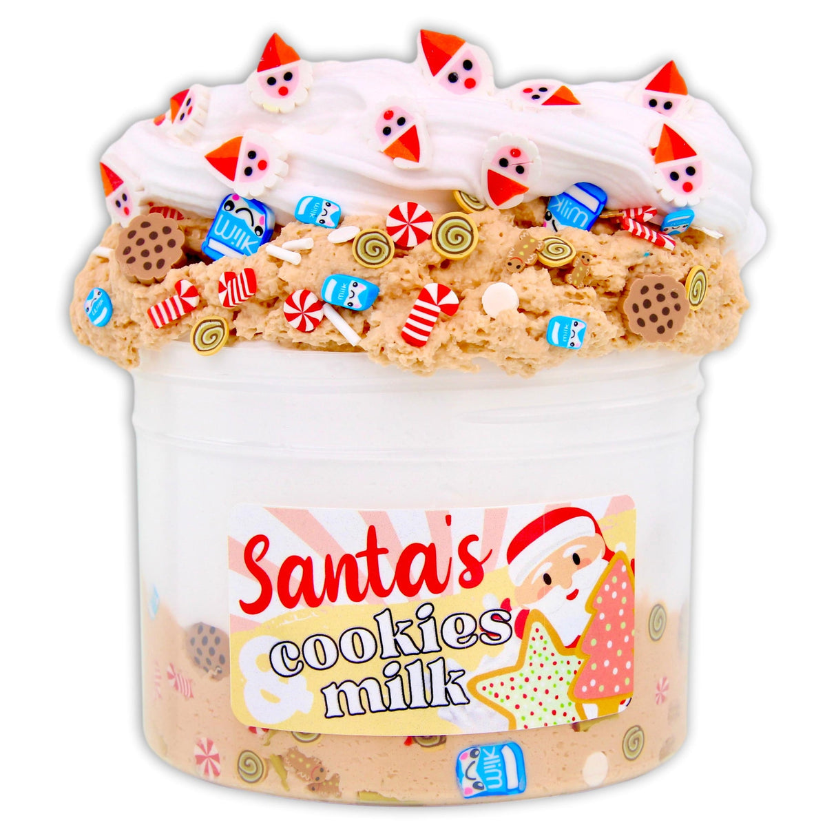 Santa's Cookies & Milk Dope Slimes