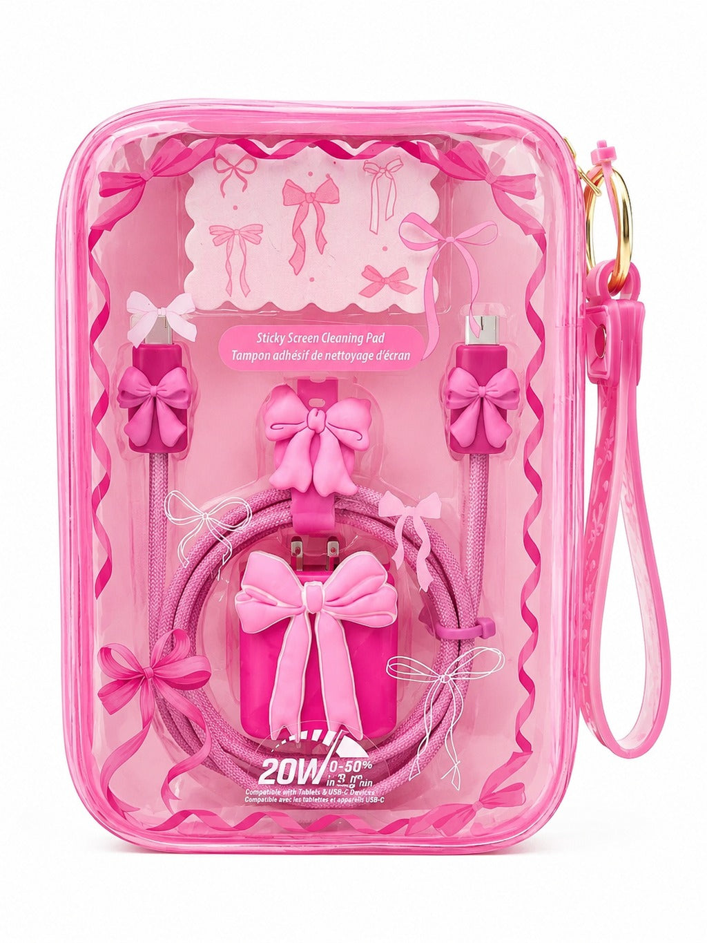 On The Go Bundle Fast Charging Set - Bowtiful