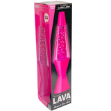 Pink Sparkle Lava Lamp 14.5"