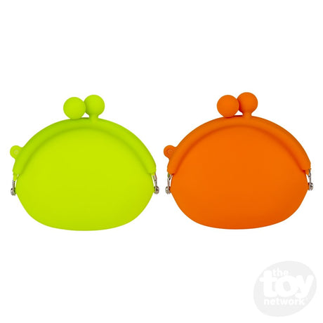 Silicone Coin Purse 3.5"