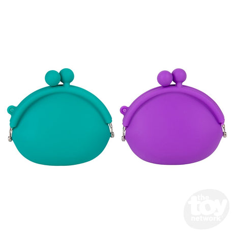 Silicone Coin Purse 3.5"