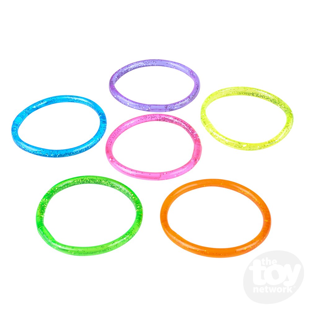 Liquid Glitter Bracelet 6"