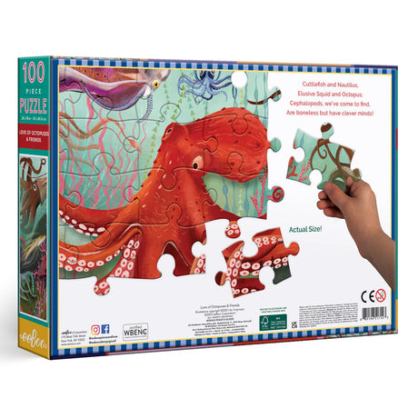 Love of Octopuses & Friends 100 Piece Puzzle