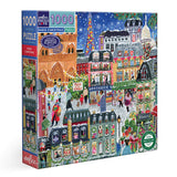 Paris Christmas 1000 Piece Square Puzzle
