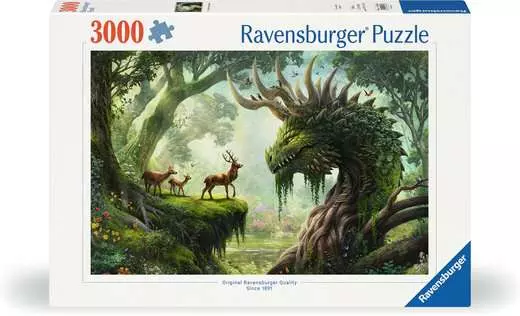The Forest Dragon Awakes 3000 Piece Jigsaw Puzzle