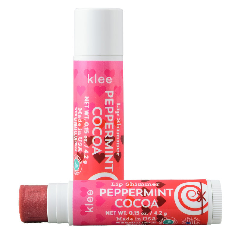 Klee Naturals Peppermint Cocoa Lip Shimmer
