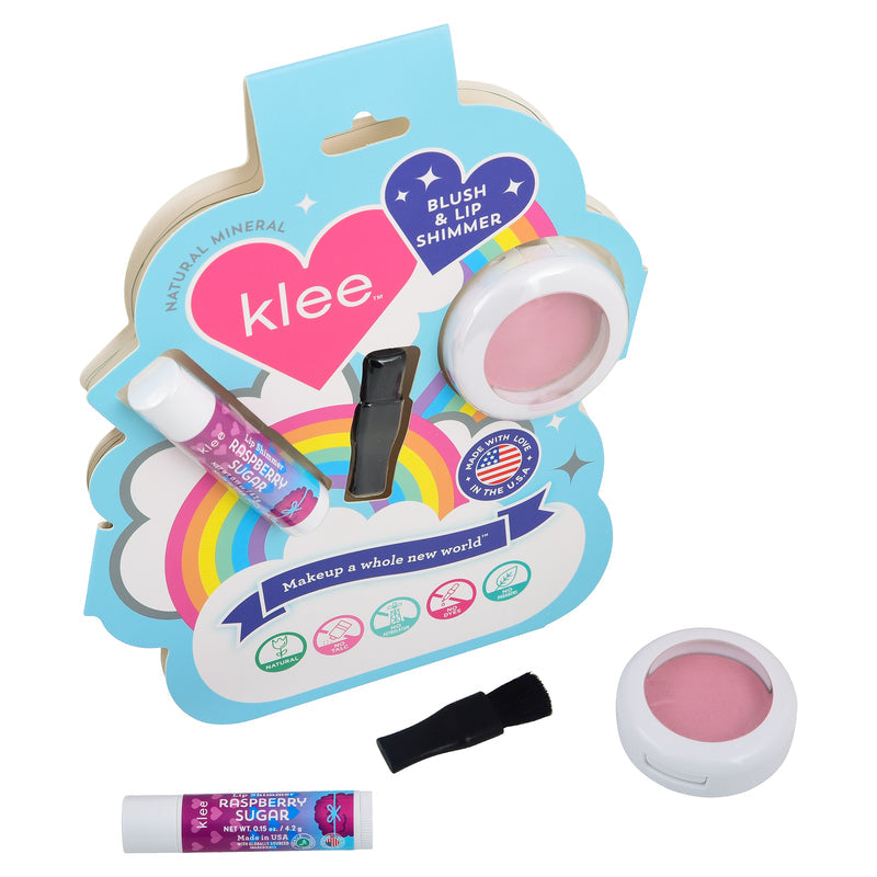 Klee Naturals Cotton Candy Whisper Natural Play Blush & Lip Shimmer