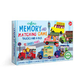 Trucks and a Bus Memory & Matching Game Matching