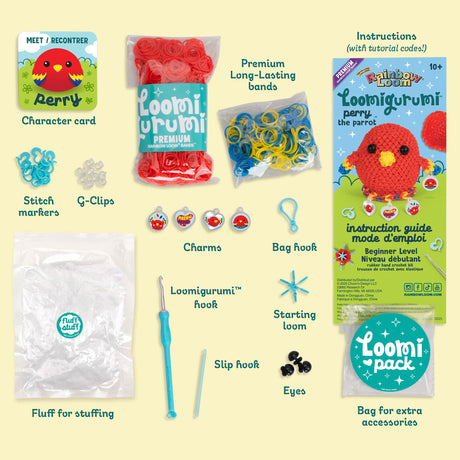 Loomigurumi Kit, Parrot
