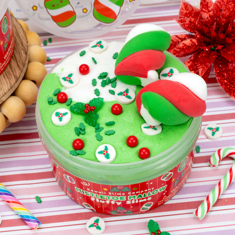 Mistletoe Mallow Fluffy Kawaii Slime