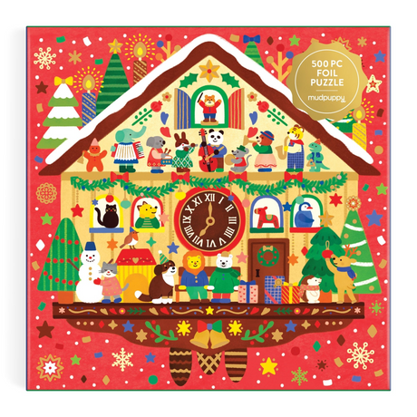 Christmas Time 500 Piece Foil Puzzle