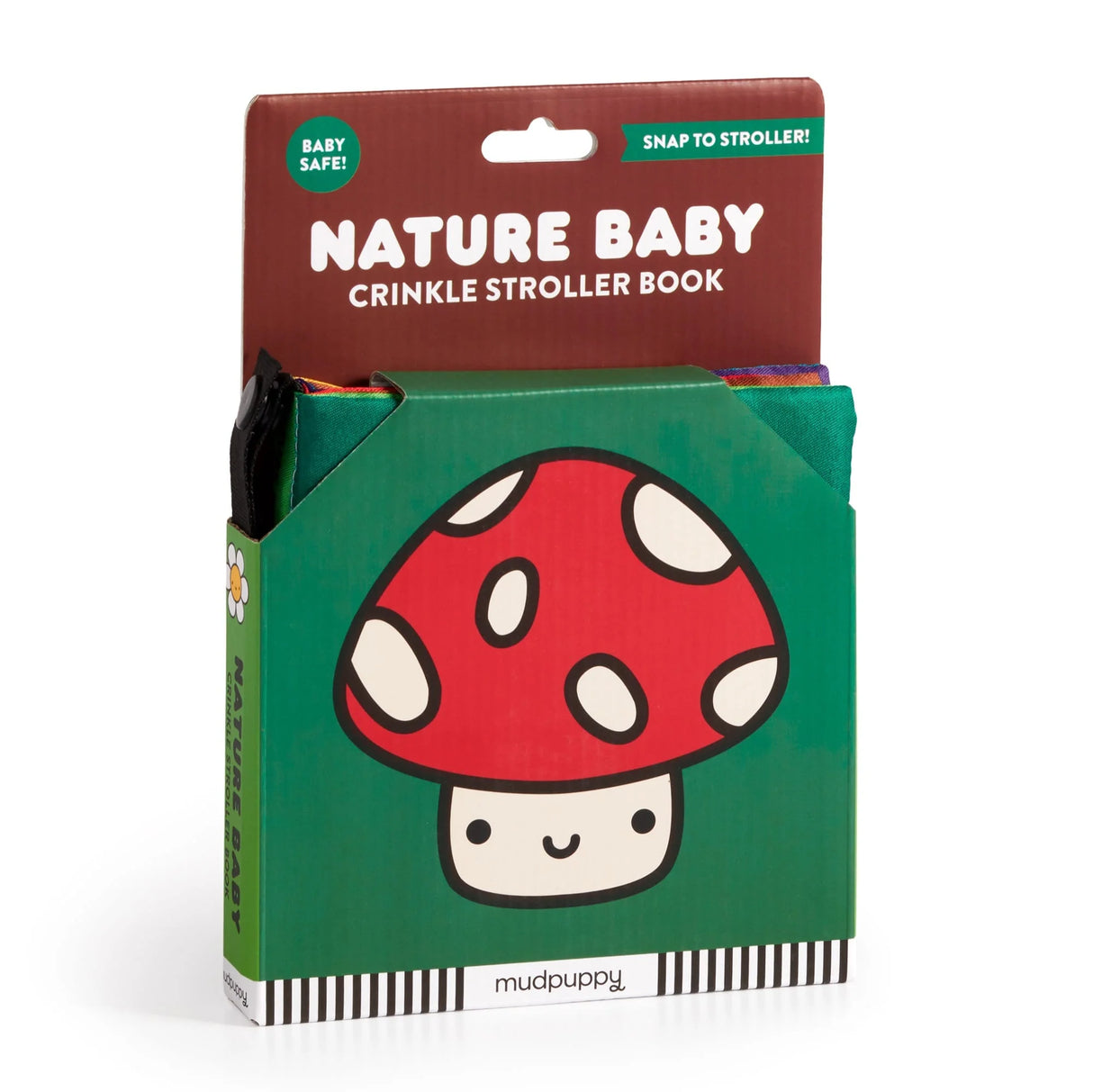 Crinkle Fabric Stroller Book Nature Baby