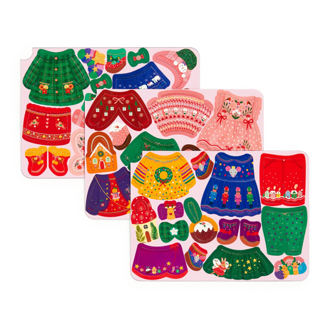 Mudpuppy Merry Woodland Magnetic Dress-Up Set