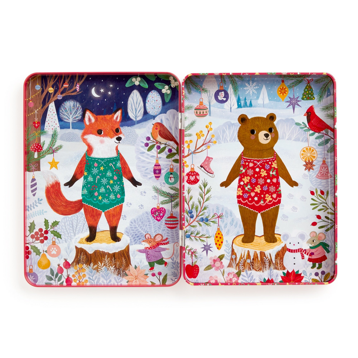 Mudpuppy Merry Woodland Magnetic Dress-Up Set