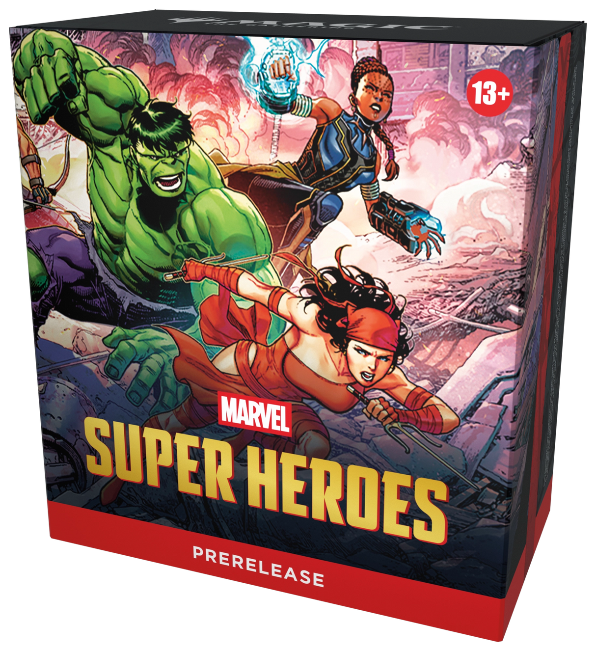 MTG Marvel Super Heroes Prelrease at Home