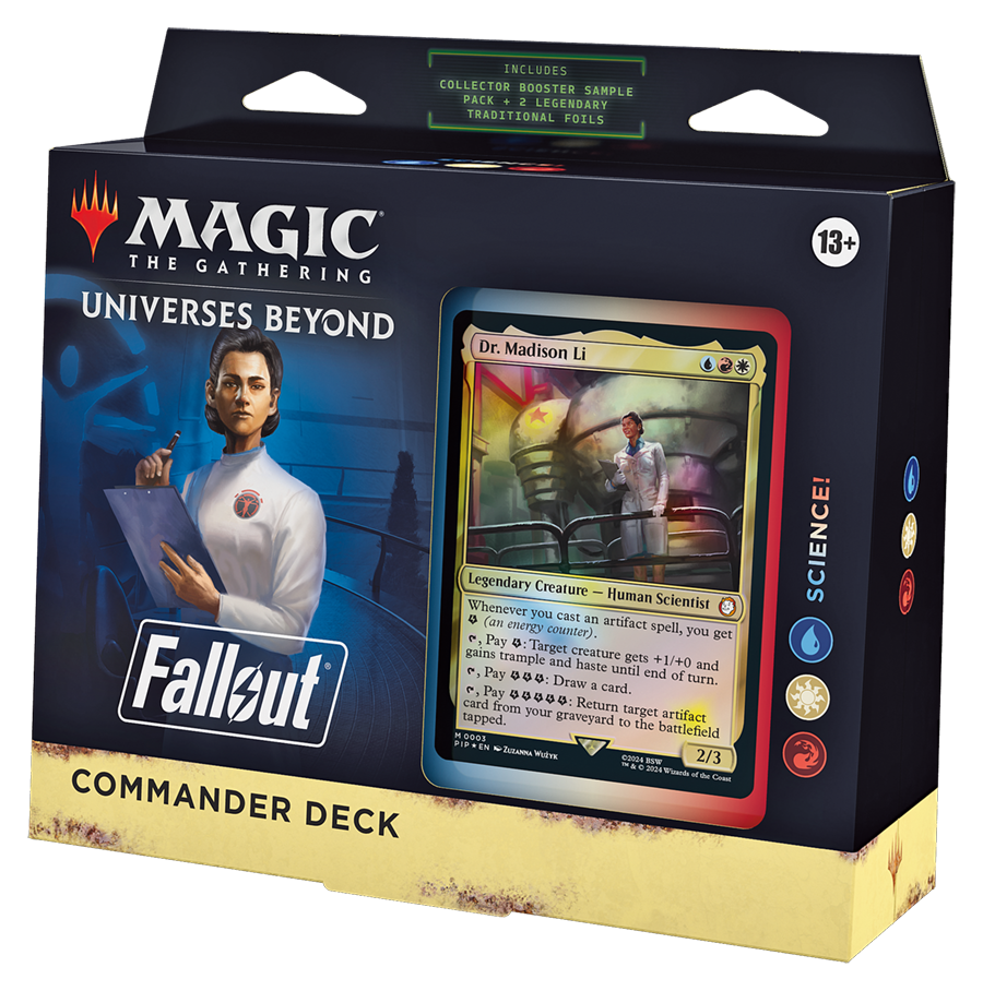 mtg toy commander deck MTG Universes Beyond