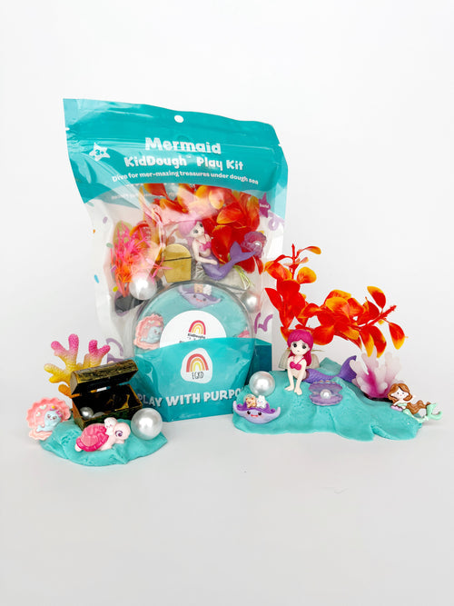 Mermaid Sensory Dough Play Kit