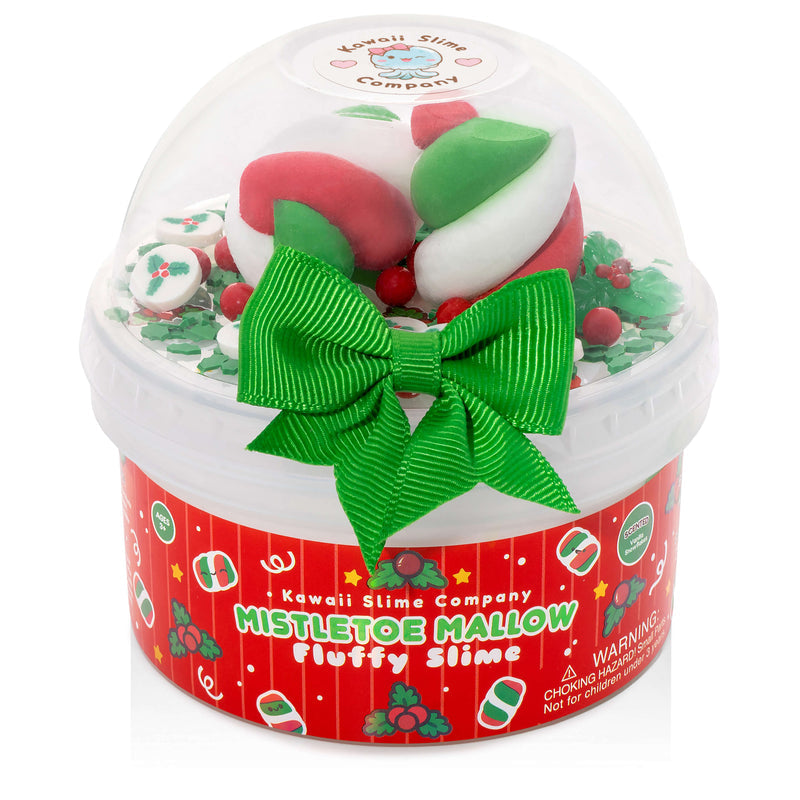 Mistletoe Mallow Fluffy Kawaii Slime