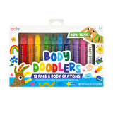 Body Doodlers 12 Face & Body Crayons
