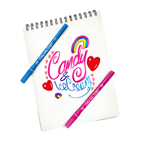 Calligraphy Duo Double-Ended Markers - Set of 12
