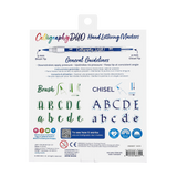 Calligraphy Duo Double-Ended Markers - Set of 12